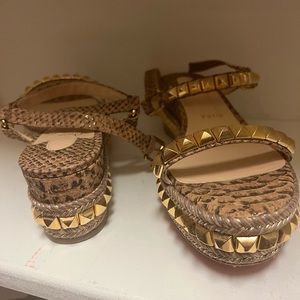 Christian Louboutin platform sandals